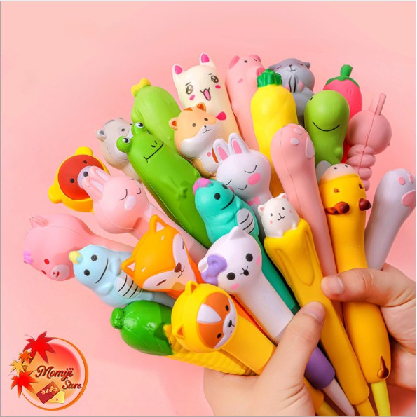 [Mã LIFEXANH03 giảm 10% đơn 500K] (COMBO 5 CÁI) Bút xả Stress Squishy siêu đáng yêu (Nhiều mẫu để lựa chọn)