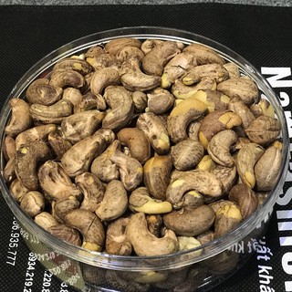 Hộp 500gram Hạt điều lụa rang muối Bình Phước (tiêu chuẩn xuất khẩu)