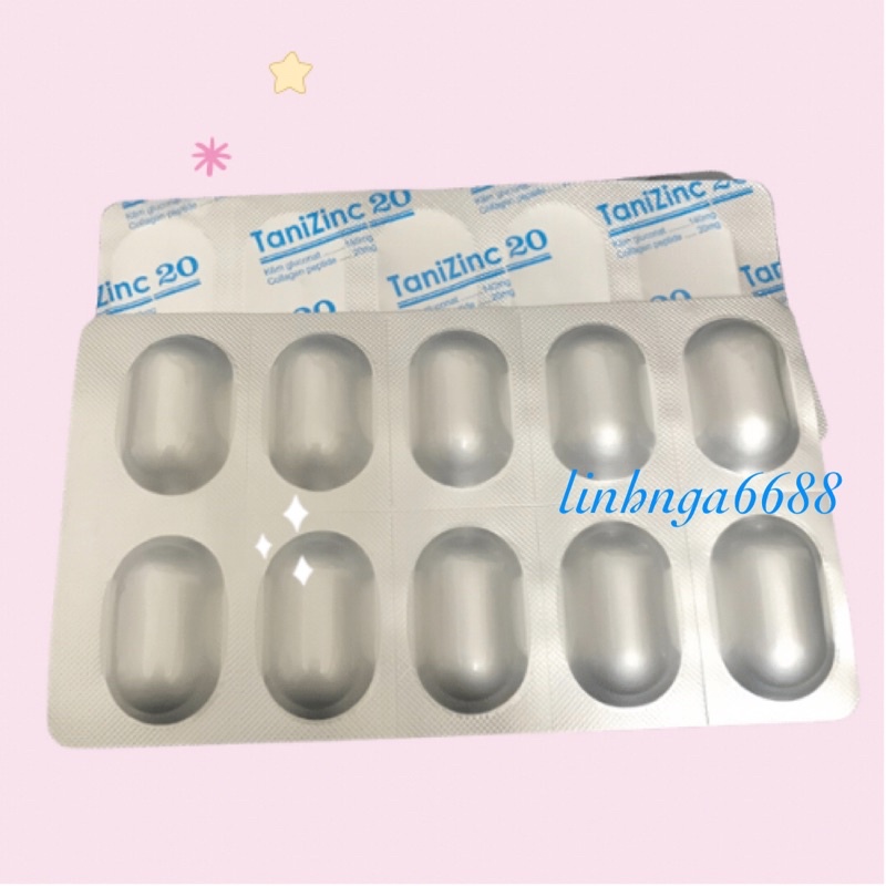TaniZinc bổ sung Kẽm và Collagen