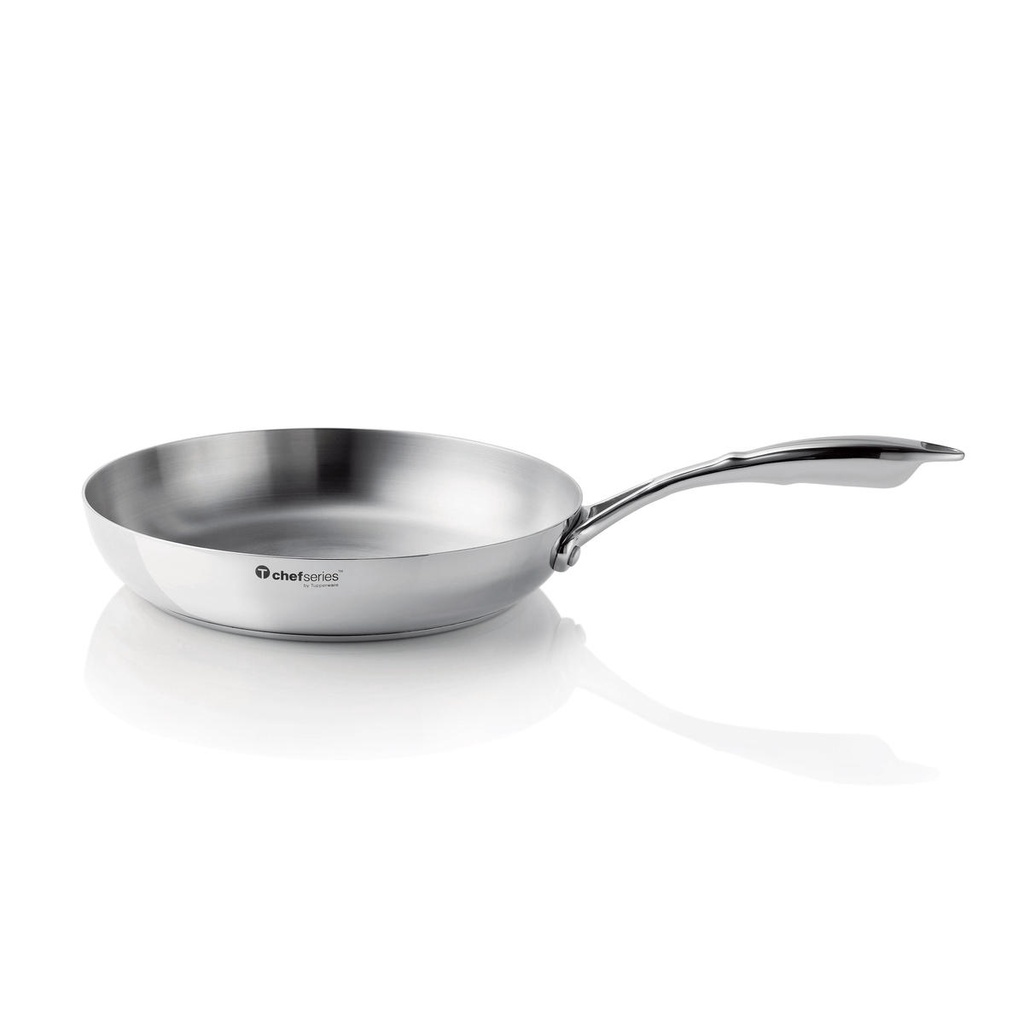 Chảo 5 lớp Tchef Series Frypan 24cm kèm nắp kính - Chính hãng Tupperware