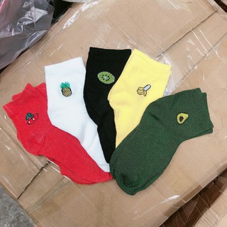 tất cổ cao quả bơ RẺ SET 5 ĐÔI