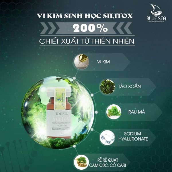 Combo vi kim sinh học Silitox 200% chăm sóc da tại nhà - Da nhăn, trùng nhão, chảy xệ - Da mụn bít tắc - thâm sau mụn