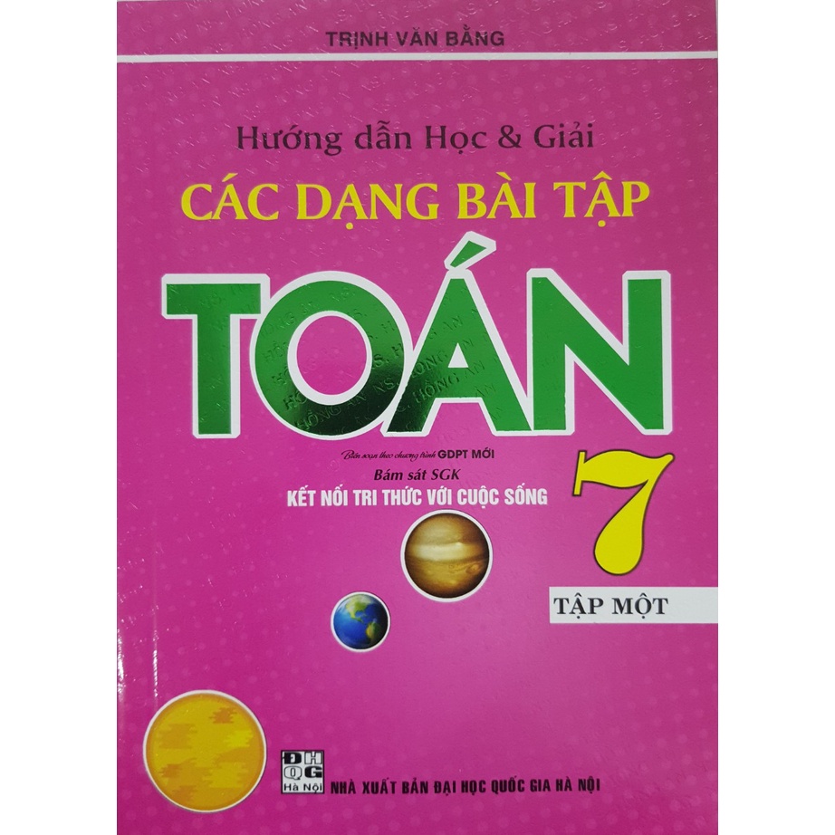 Sách - Hướng dẫn học và giải các dạng bài tập Toán 7 (Hai tập) - Bám sát SGK Kết Nối