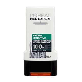 Sữa tắm gội rửa mặt L'oréal Men Expert Hydra Sensitive 300ml