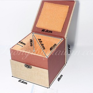 Hộp đựng quà tặng(17,5 và 15.5cm)
