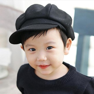 Mũ beret cho bé từ 2-6 tuổi Chàng trai cô gái Mũ mùa đông
