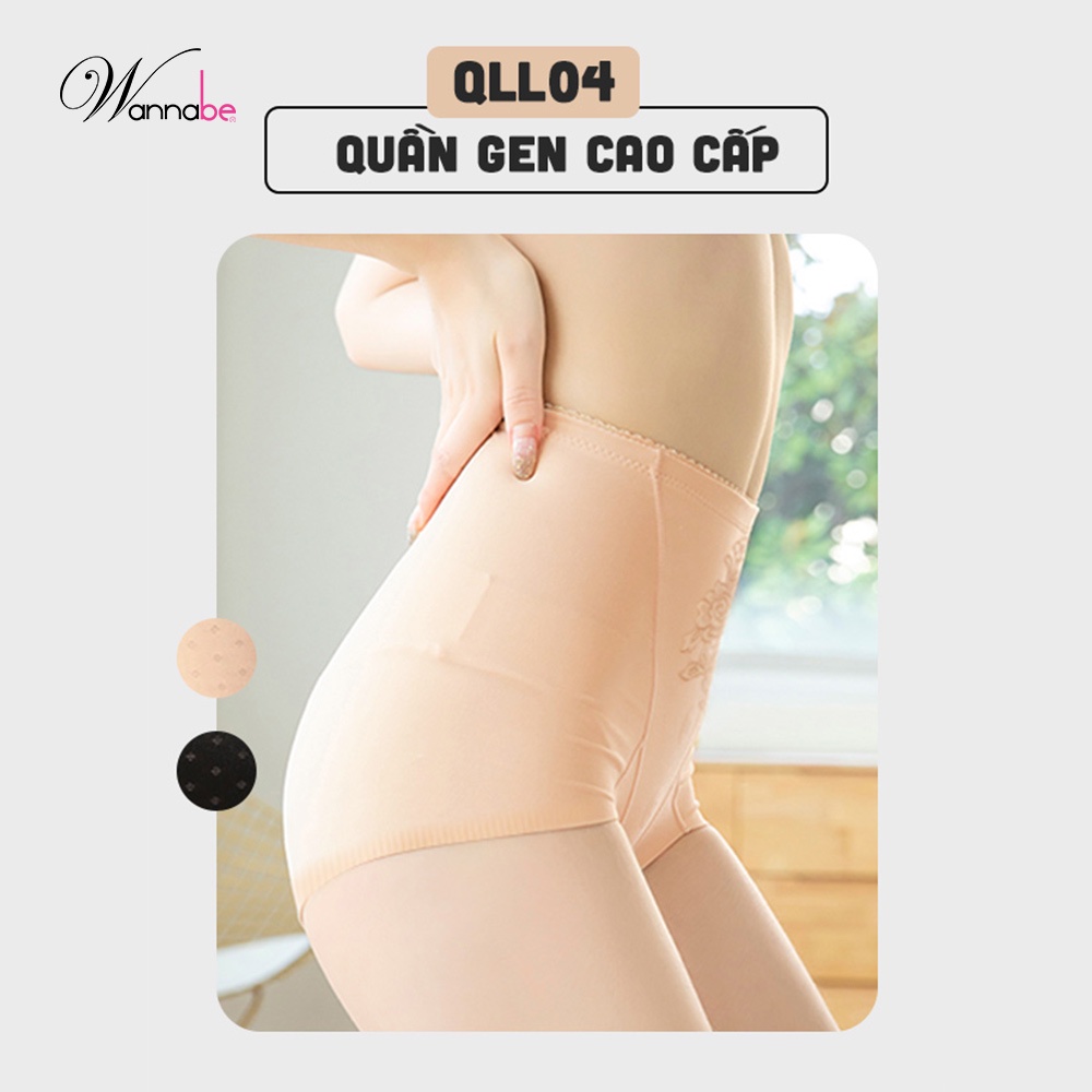 Quần lót gen nữ cao cấp Wannabe QLL04 bản thun lớn chống cuộn định hình tạo đường cong quyến rũ gợi cảm