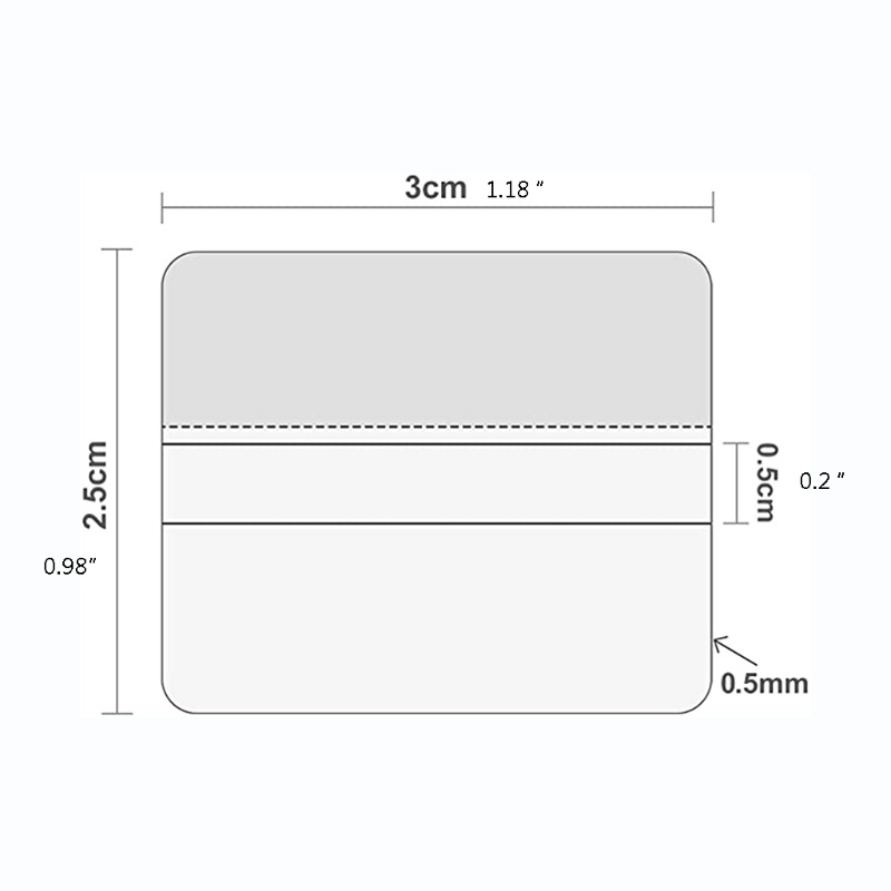 Thẻ Chuyển Đổi Tự Dính Cho Bông Tai Trang Sức