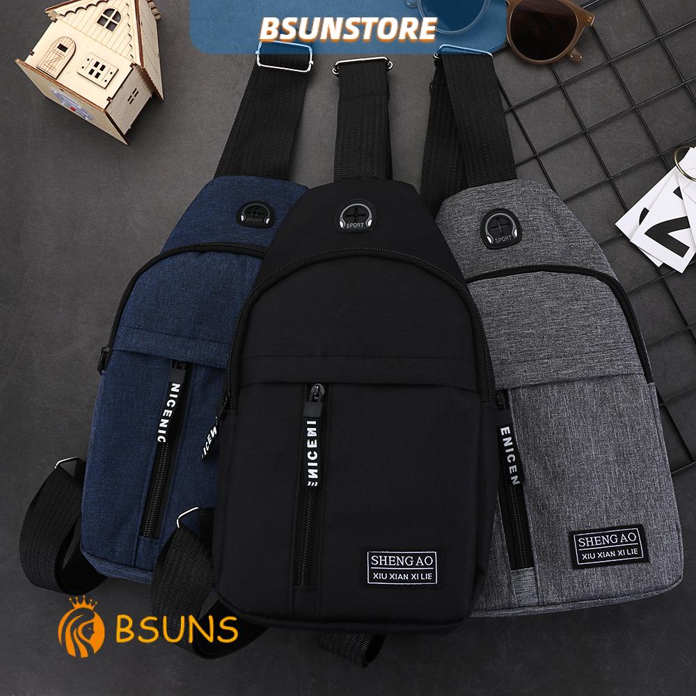 Túi đeo chéo trước ngực đa năng thời trang dành cho nam