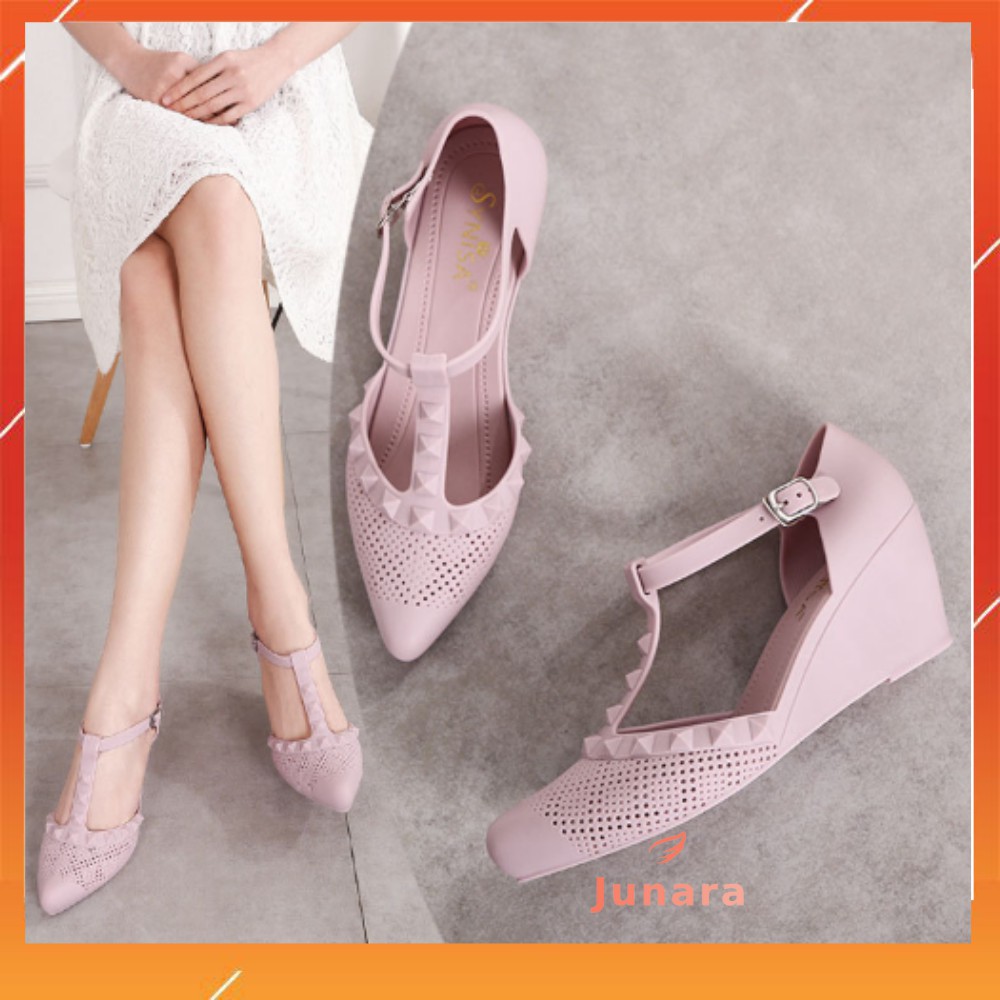 Giầy nhựa đi mưa cao 6cm hàng cao cấp