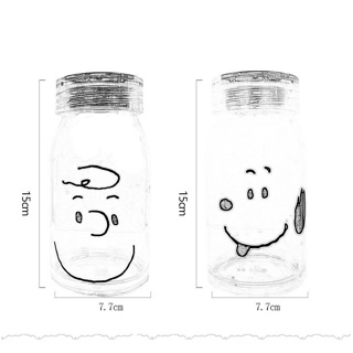 BÌNH NƯỚC THUỶ TINH SNOPPY