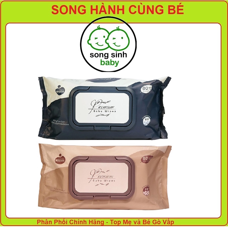 Khăn giấy ướt wesser