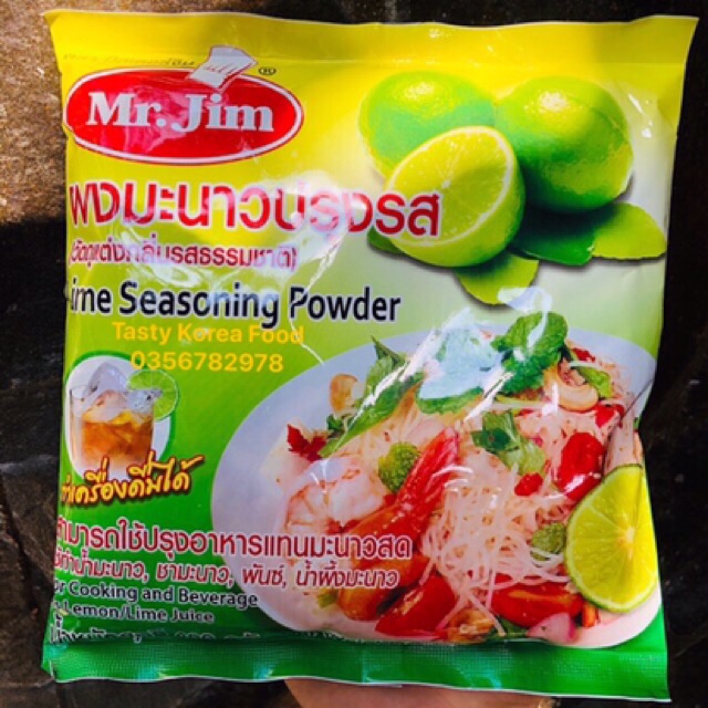 Bột chanh Mr.Jim 400gr/gói