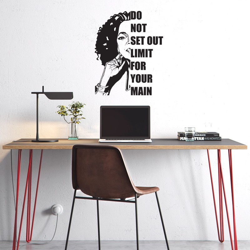 Decal Dán Tường Trang Trí Phòng Khách, Phòng Ngủ, Dán Cửa Kính | Decal Chủ Đề Câu Nói Nổi Tiếng Của Oprah Winfrey