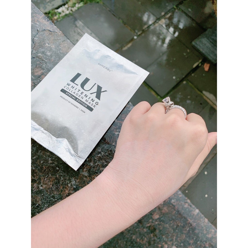 Ủ Trắng lux hộp 3 gói cho bạn làn da sáng như mong muốn