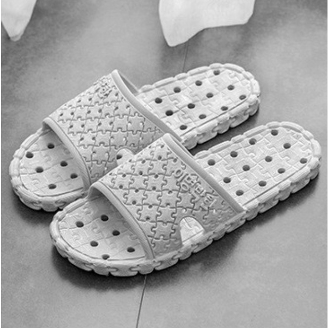 ️ Dép Đi Nhà Tắm, Dép Lỗ Đi Nhà Tắm, Dép Nhà Tắm Chống Trượt, Màu Pastel Hàn Quốc, Êm Chân