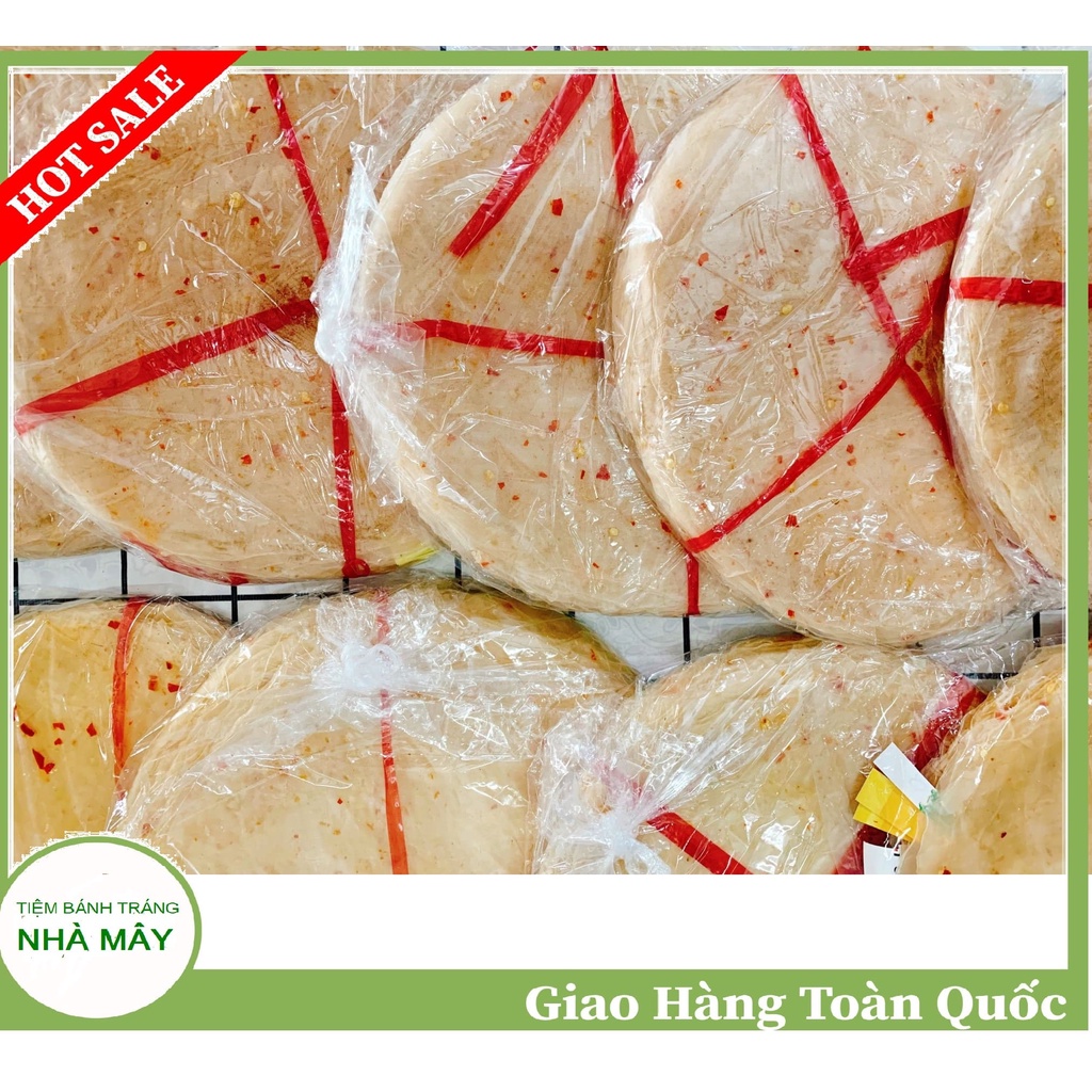Bánh Tráng Muối Ớt Long Điền Phơi Sương Mỏng Dẻo