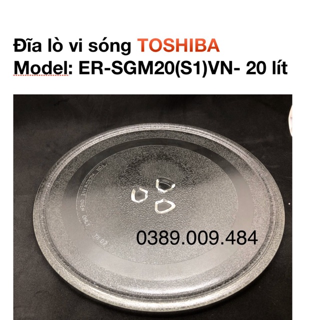 Đĩa lò vi sóng TOSHIBA ER-SGM20(S1)VN