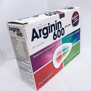 [Viên uống] Arginin 600 Giúp tăng cường chức năng gan - Dùng cho người uống nhiều rượu bia thuốc lá