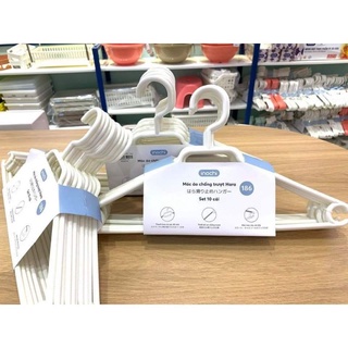Set 10 Móc nhựa inochi/ móc nhôm phơi quần áo cho bé