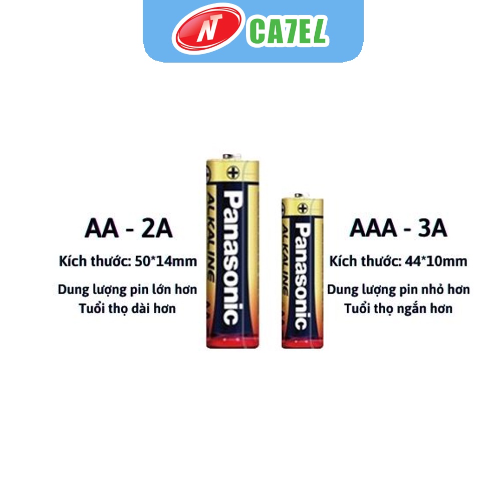 Pin AA/AAA/A27 Panasonic Alkaline hàng chính hãng NT CATEL