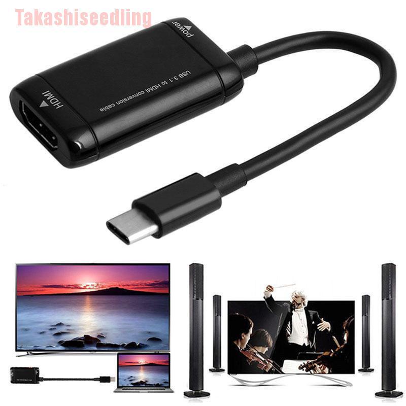 Cáp Chuyển Đổi Usb Type-C Sang Hdmi Usb 3.1 Cho Điện Thoại / Máy Tính Bảng Android