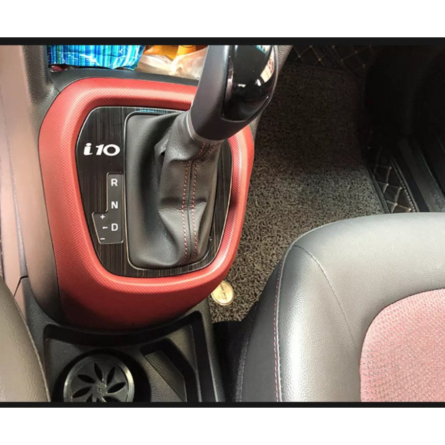 korea ốp nội thất titan theo xe i10 2014-2018 - 4 chi tiết phụ kiện đồ chơi ô tô korea