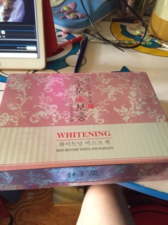 Combo 10 miếng  Mặt nạ làm trắng da hàn quốc