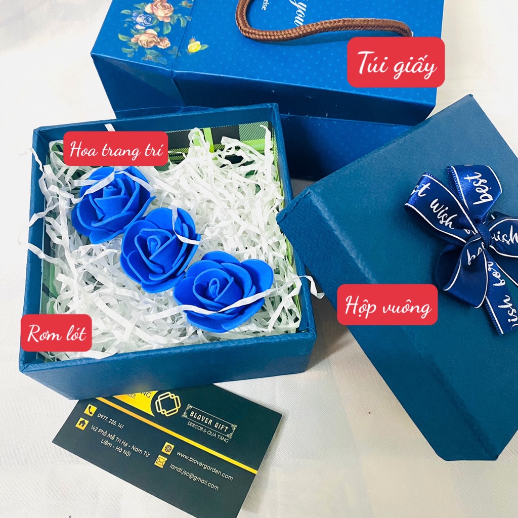 Hộp đựng quà tặng, tình yêu vĩnh cửa (mix phụ kiện, hộp, túi quà sẵn) chỉ việc mang về cho quà vào