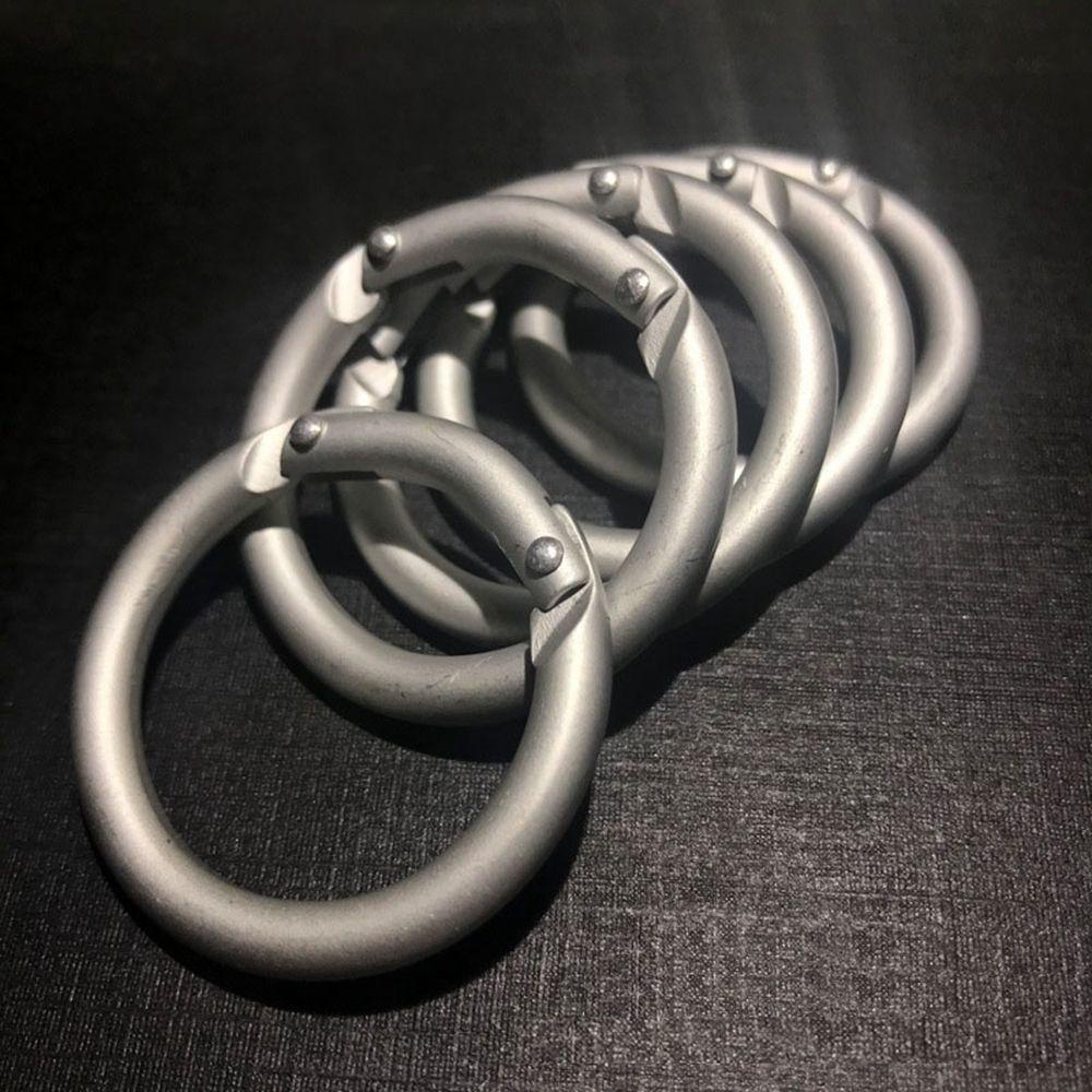 Set 5 Khóa Lò Xo Hình Chữ O Chuyên Dụng|Khóa Tròn Bằng Hợp Kim Nhôm Gắn Thắt Lưng Túi Xách