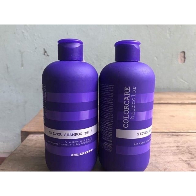 DẦU GỘI TÍM KHỬ VÀNG ELGON SLIVER SHAMPOO