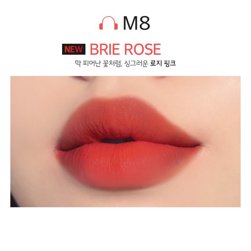 Son kem lì Merzy Bite The Beat Mellow Tint màu hồng san hô - M8 4g | BigBuy360 - bigbuy360.vn