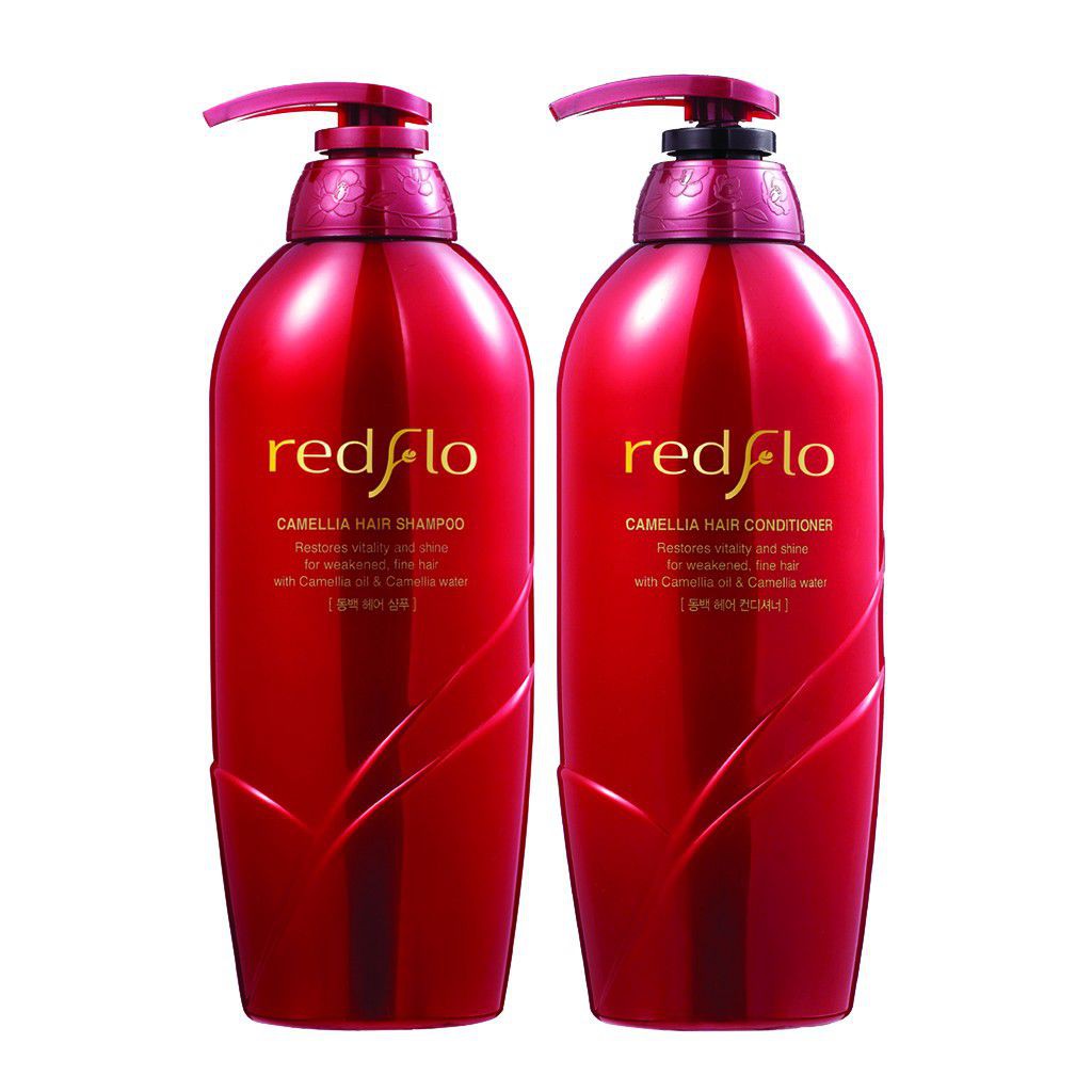 Cặp dầu gội xả tóc Flor de Man Redflo 750ml - Hàn Quốc