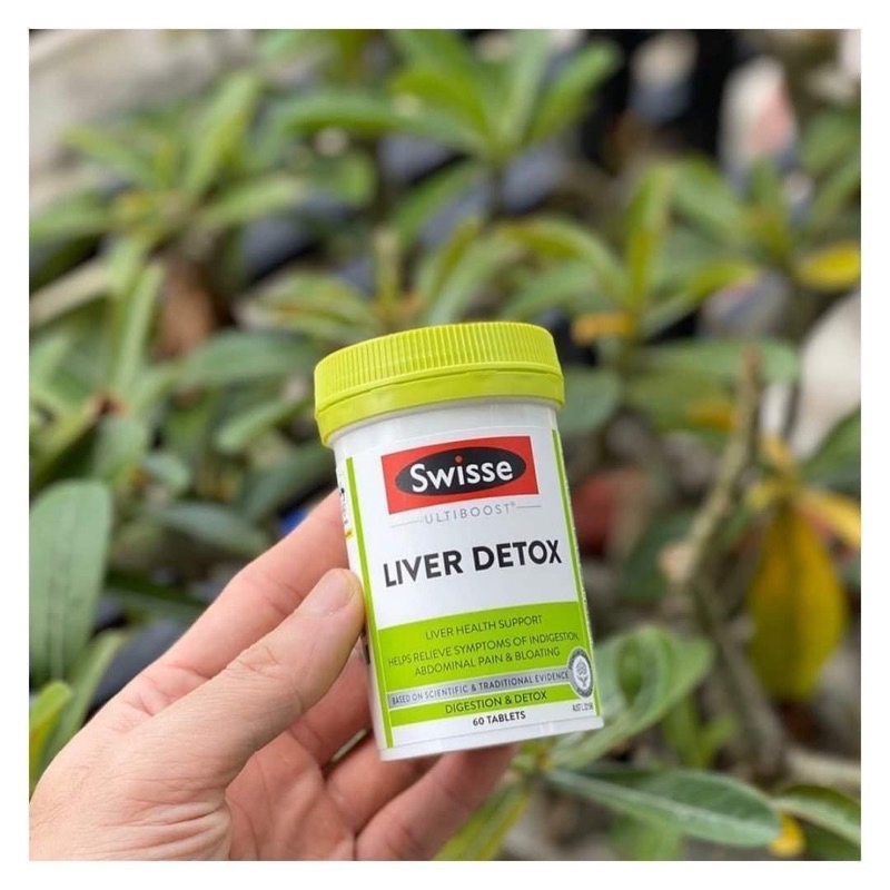 Viên uống bổ gan, giải độc - Swisse Liver Detox 120 viên của Úc