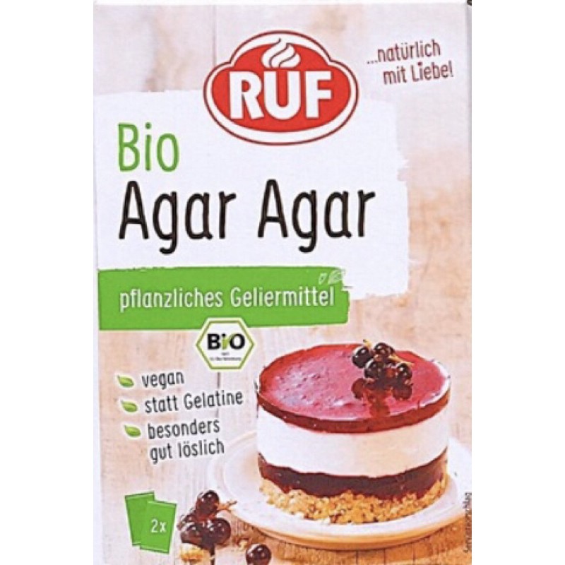 2 gói Bột Agar Hữu Cơ Ruf