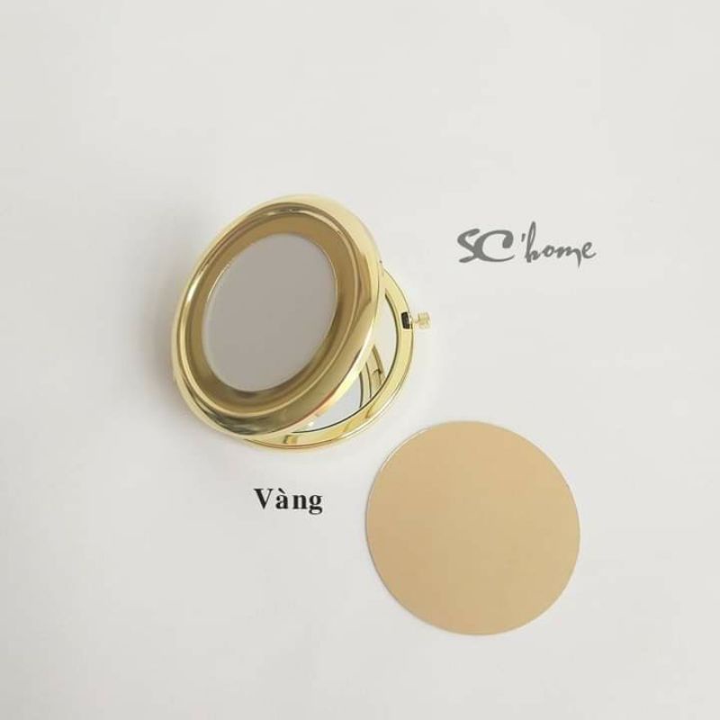 SC - Phôi gương tròn TRƠN 7cm