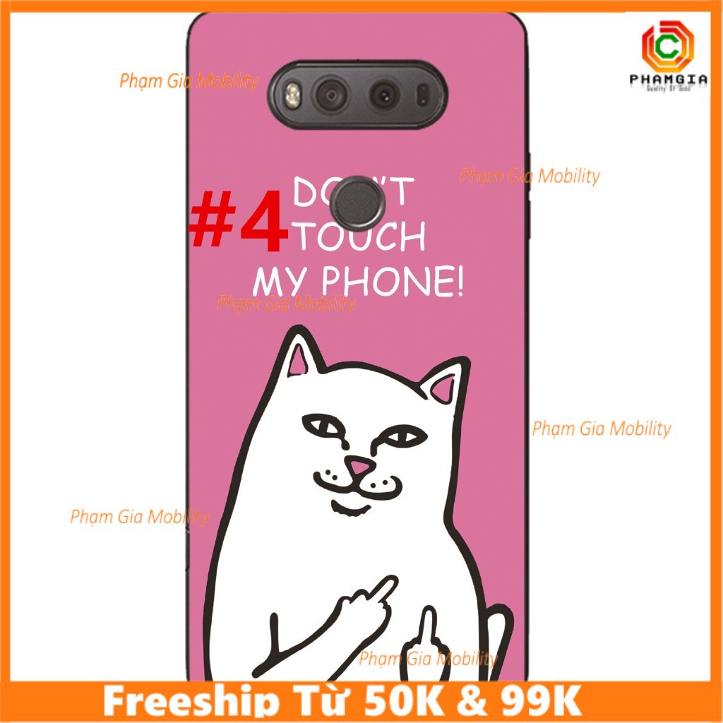 Ốp lưng hoạt hình dành cho LG V40 V35 V30 V20 V10 dẻo silicon