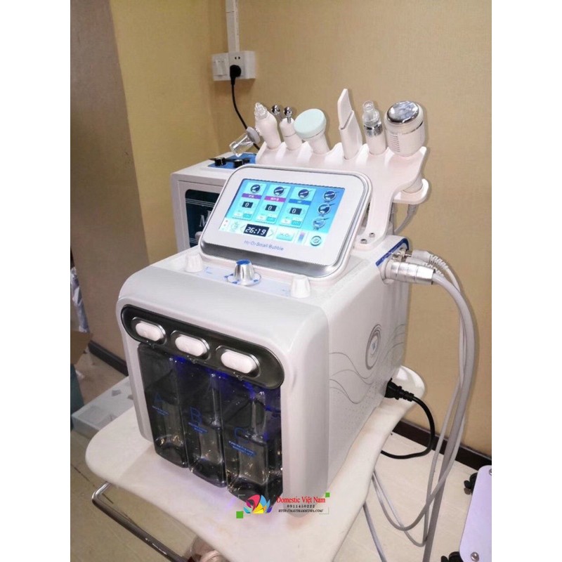 Combo kệ để máy và đồ tiêu hao cho khách