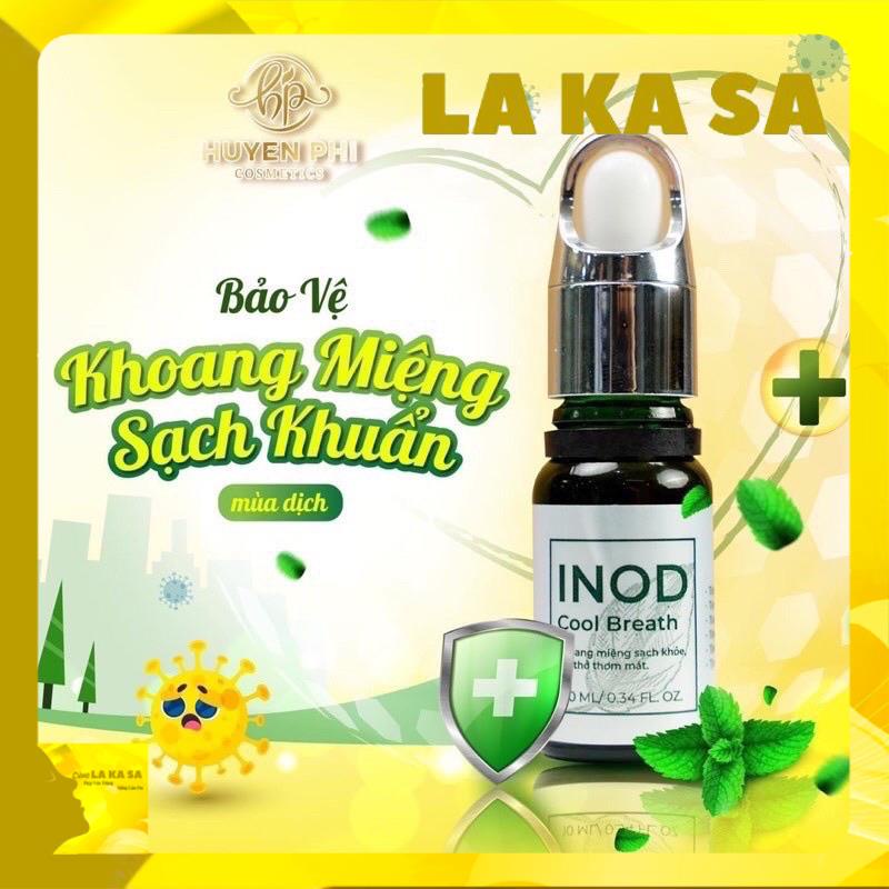 Inod Hôi Miệng Huyền Phi Cool Breath Chính Hãng - Serum Hôi Miệng Sạch mảng bám răng, vôi răng, sâu răng