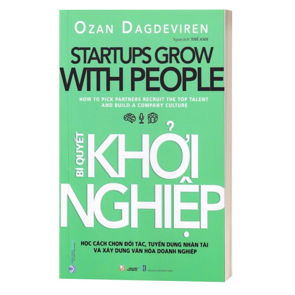 Sách - Bí Quyết Khởi Nghiệp (Ozan Dagdeviren - VL)