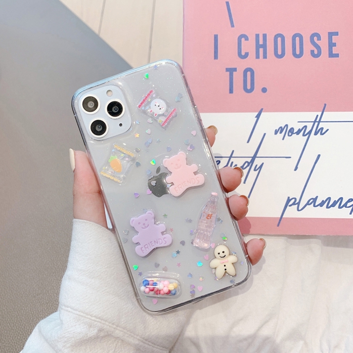 Ốp iphone - Ốp lưng 3d Kẹo và bánh ngọt 6/6s/6plus/6splus/7/8/7plus/8plus/x/xs/xsmax/11/11pro max - Awifi Case S6-7 | BigBuy360 - bigbuy360.vn