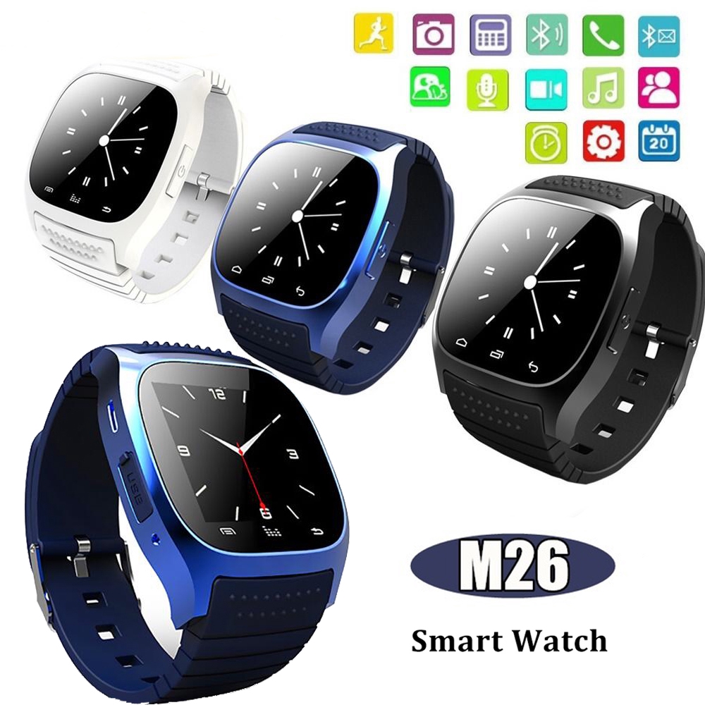 Đồng hồ thông minh M26 kết nối Bluetooth theo dõi sức khỏe