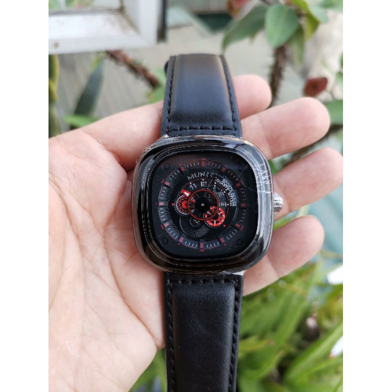 Đồng hồ nam thể thao Muniti Sport series mặt vuông cá tính