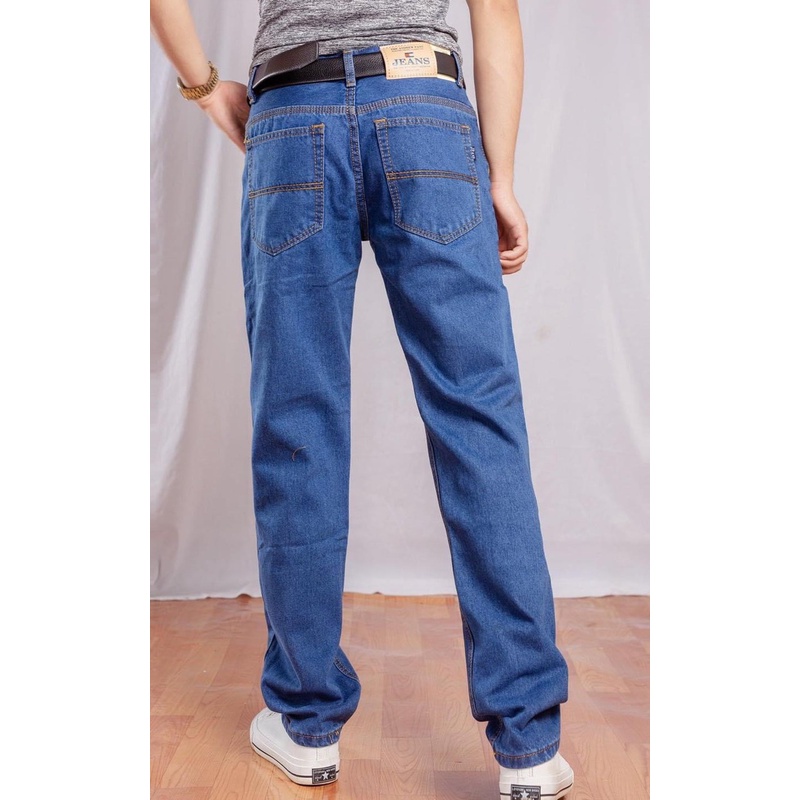 Quần Jean Nam ống suông, Quần bò nam Trung Niên ống Đứng cao cấp SUMYF