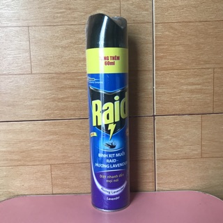 Bình xịt muỗi cao cấp RAID 600ml