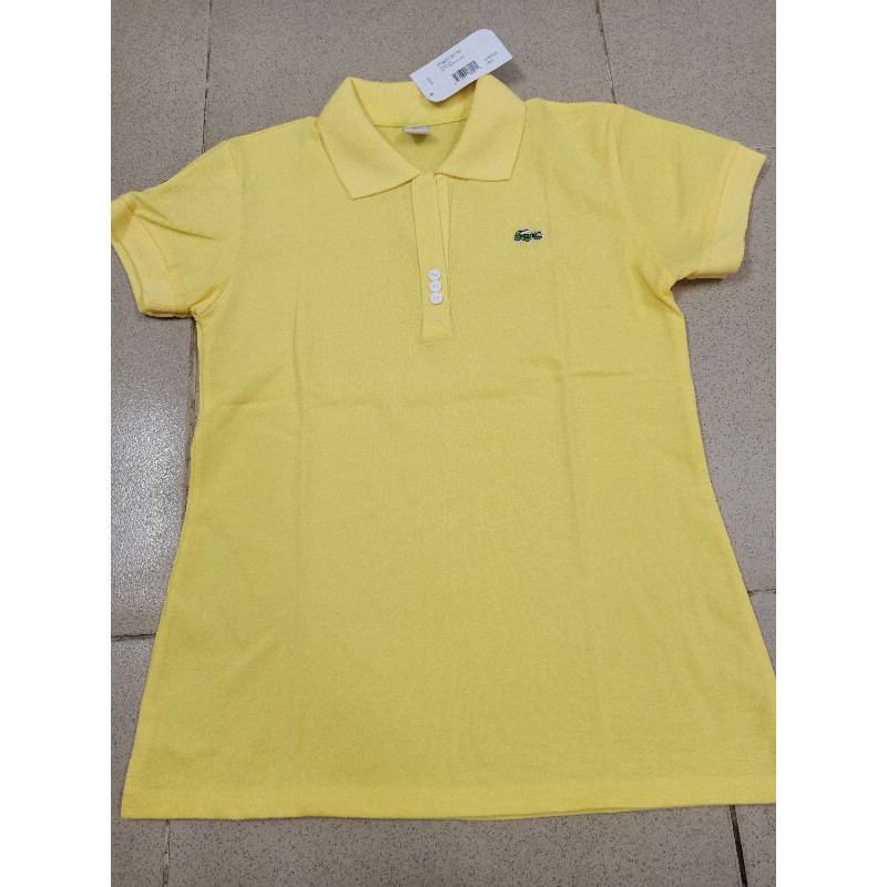 Áo thun cổ trụ cài nút