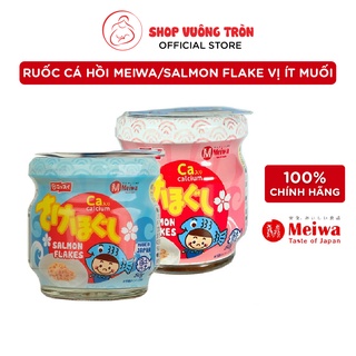 Ruốc cá hồi meiwa/salmon flake vị ít muối cho bé nhập khẩu từ nhập bản