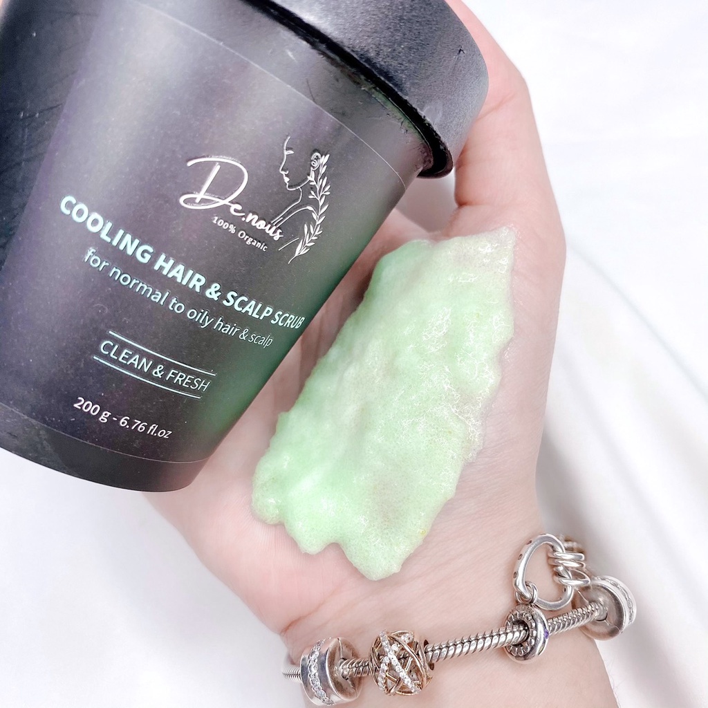 Tẩy Tế Bào Chết Cho Da Đầu Denous Cooling Hair