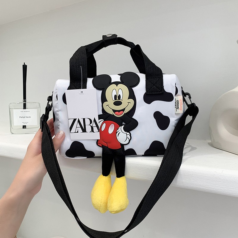 Túi Đeo Cho Bé và Người lớn Phong Cách Mickey Du Lịch Đi Chơi Cao Cấp