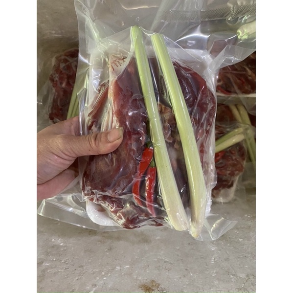 1 kg đùi gà tây lọc đóng hút chân không kèm xả ớt